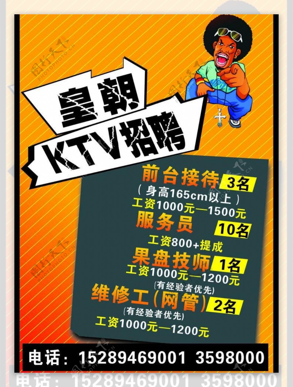 ktv招聘图片