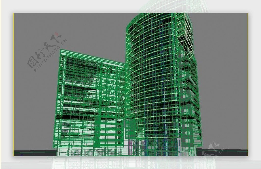 现代都市建筑3DMAX模型文件