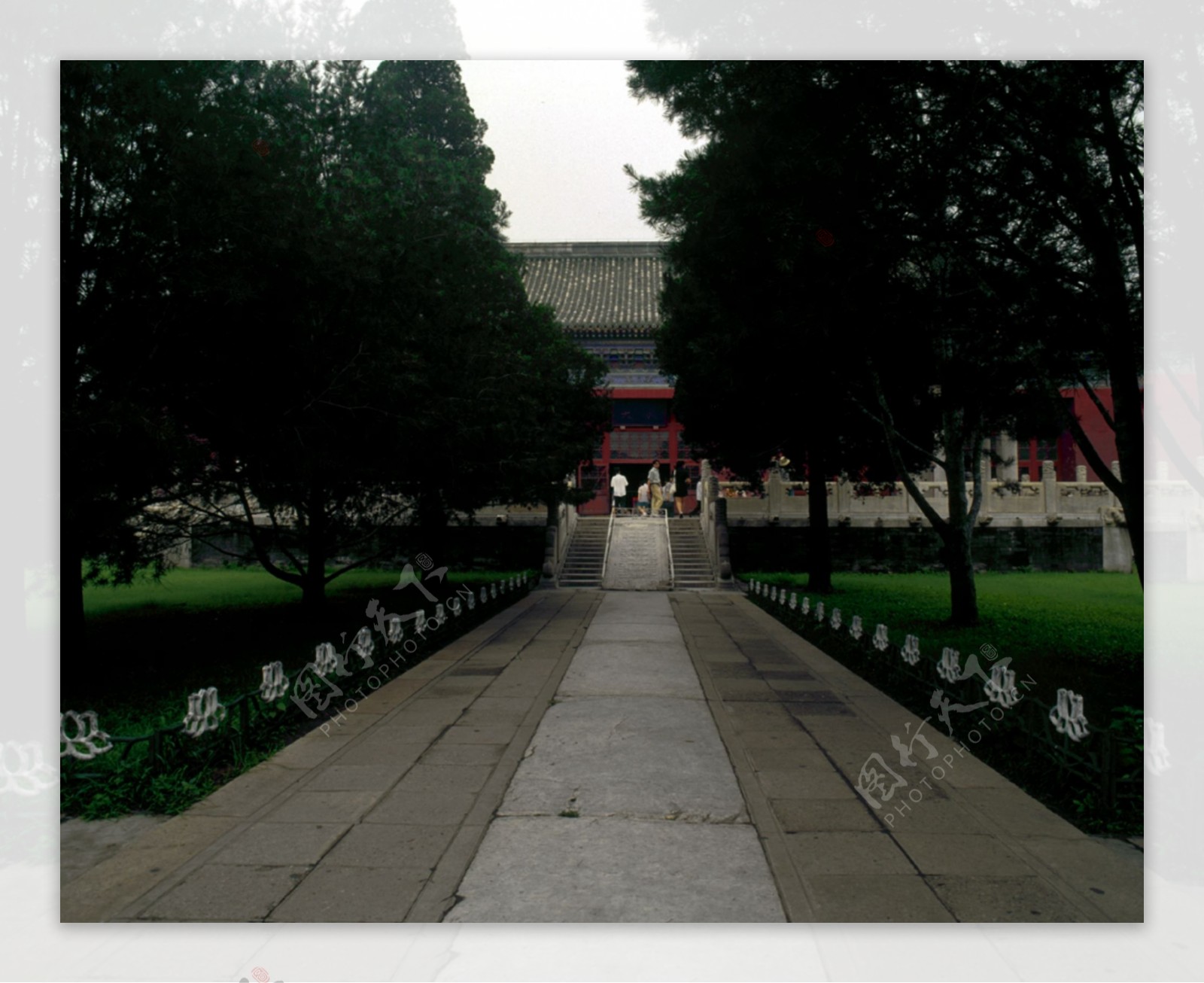 北京皇家园林素材图片对称宫殿园林设计