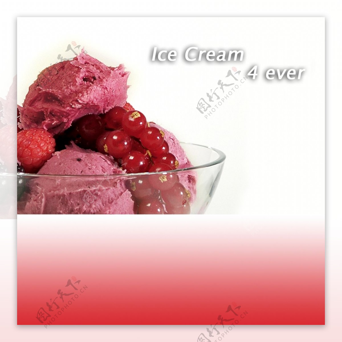 冰淇淋素材图片