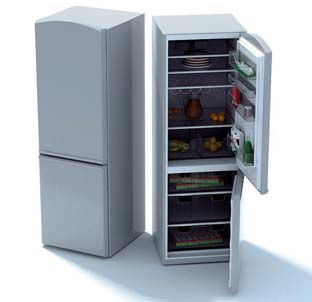 冰箱3d模型下载冰箱素材下载23