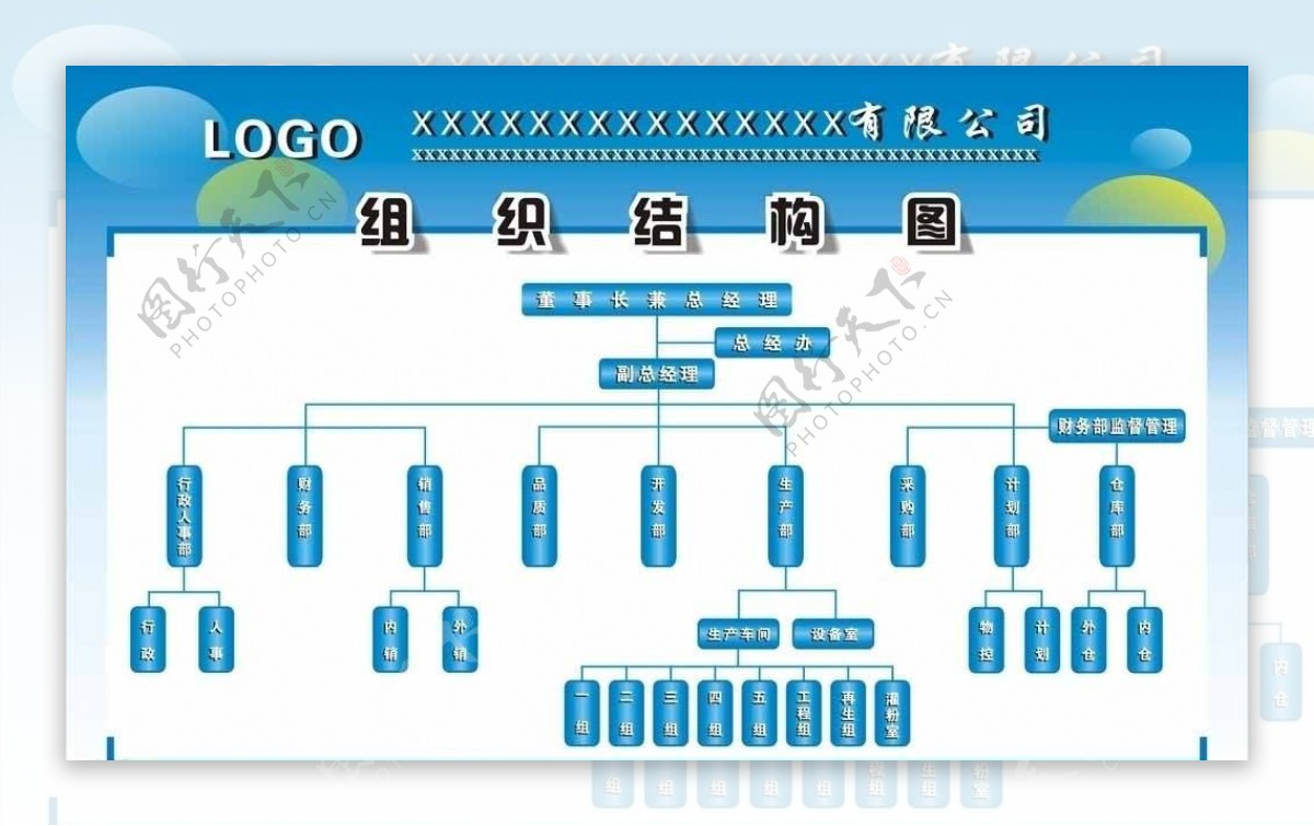 公司架构图图片