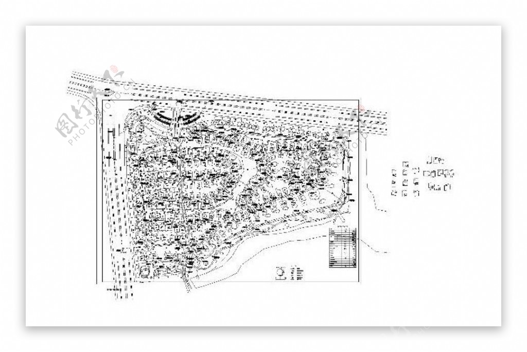别墅总规划CAD图