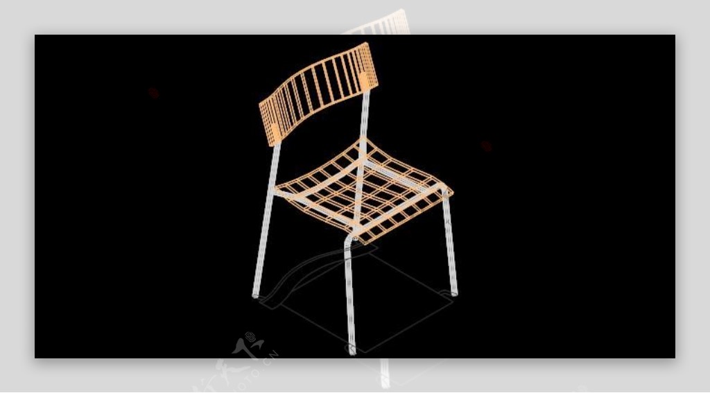 简洁精美椅子CAD模型素材