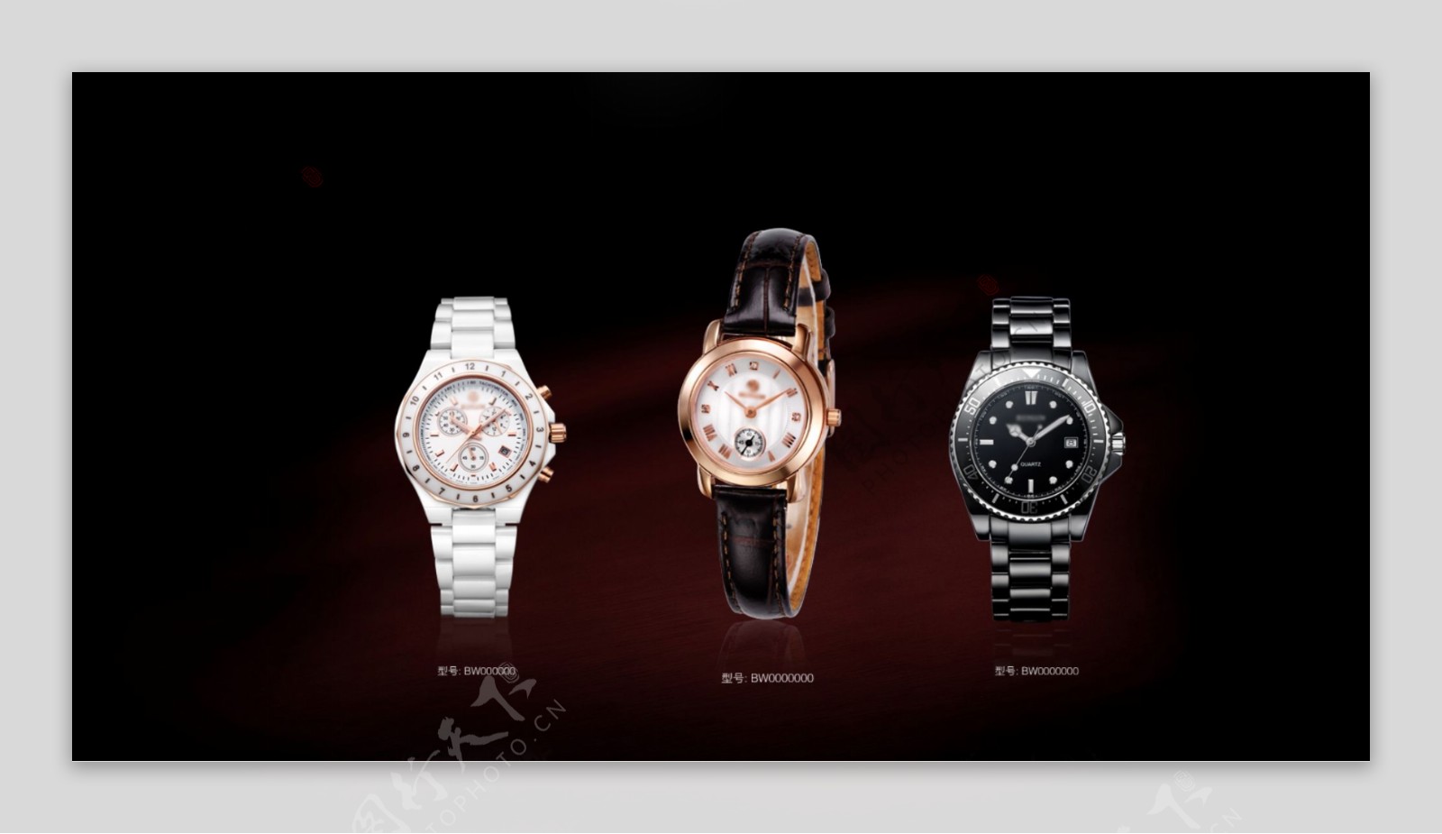 手表海报高端手表奢侈品广告图片