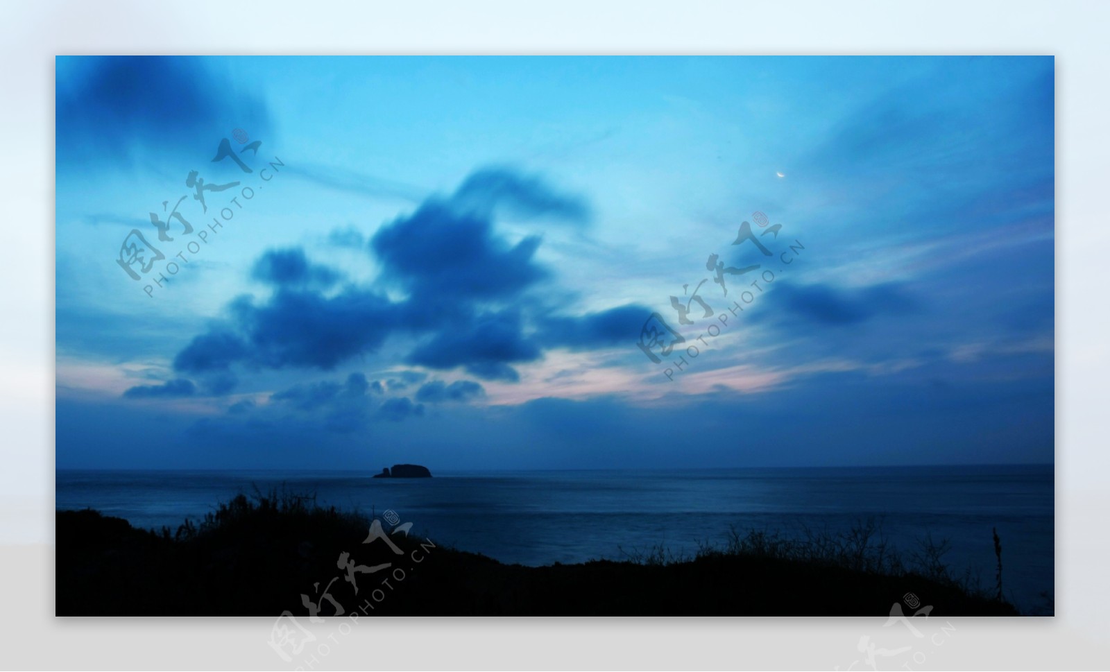 渔山岛的黎明图片