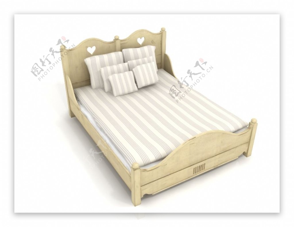 床具设计3模型素材