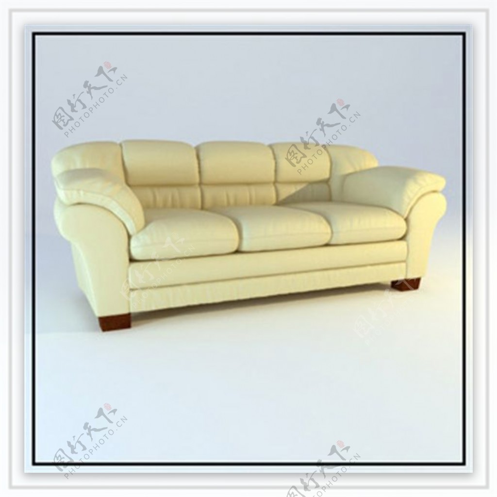 国外沙发素材3模型素材