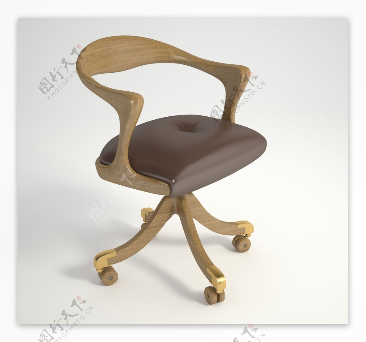 单人椅子设计3D模型素材