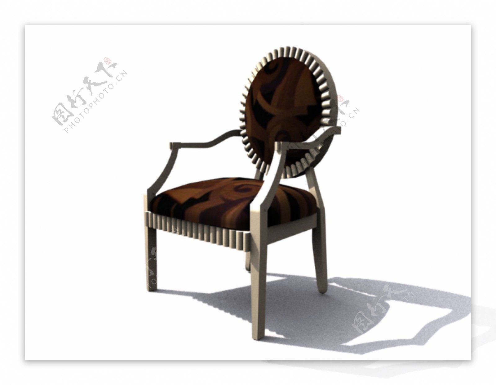 欧式椅子3d模型