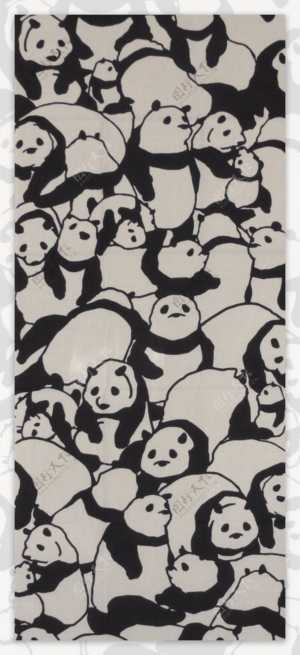 熊猫底纹