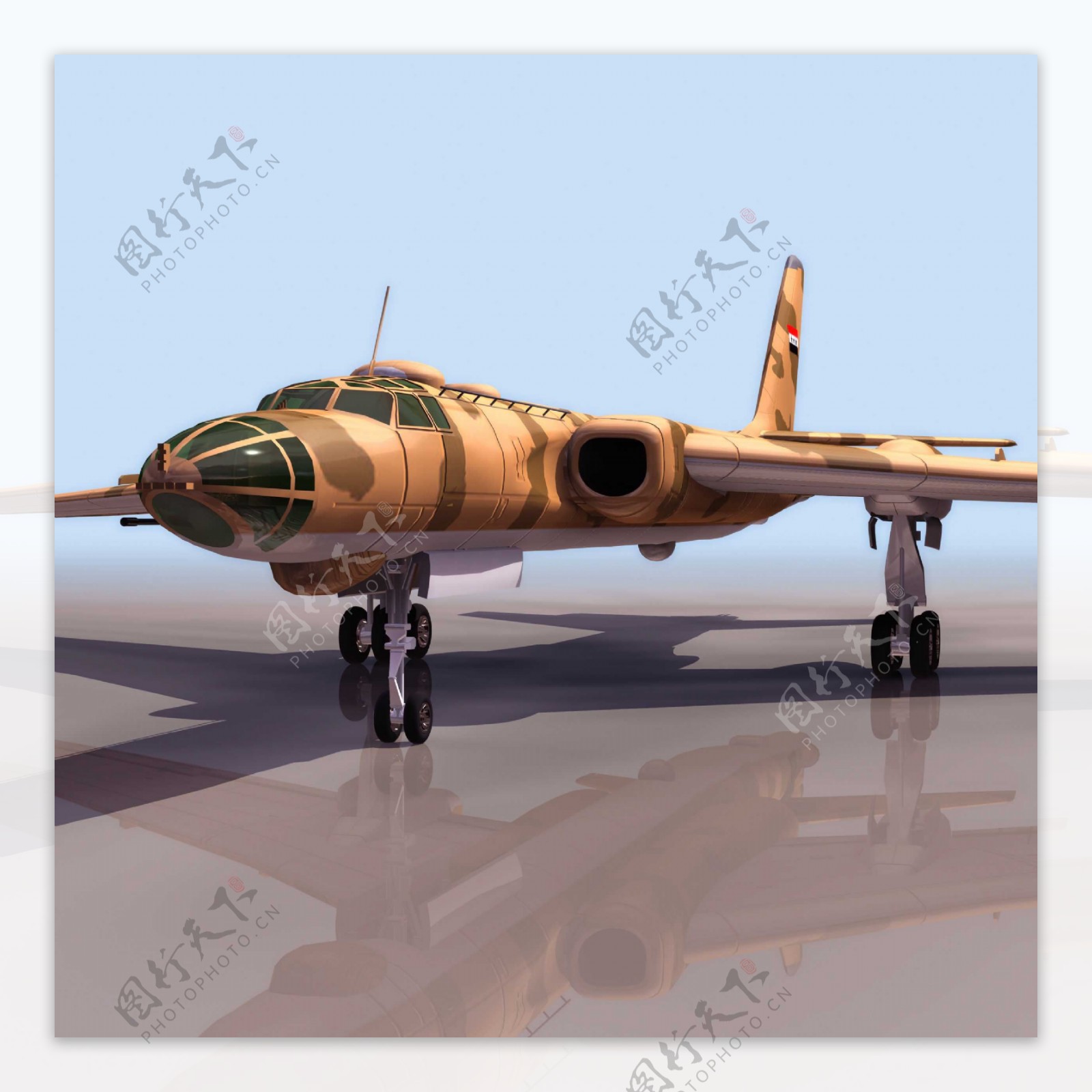 图16獾Tu16Badger中程轰炸机