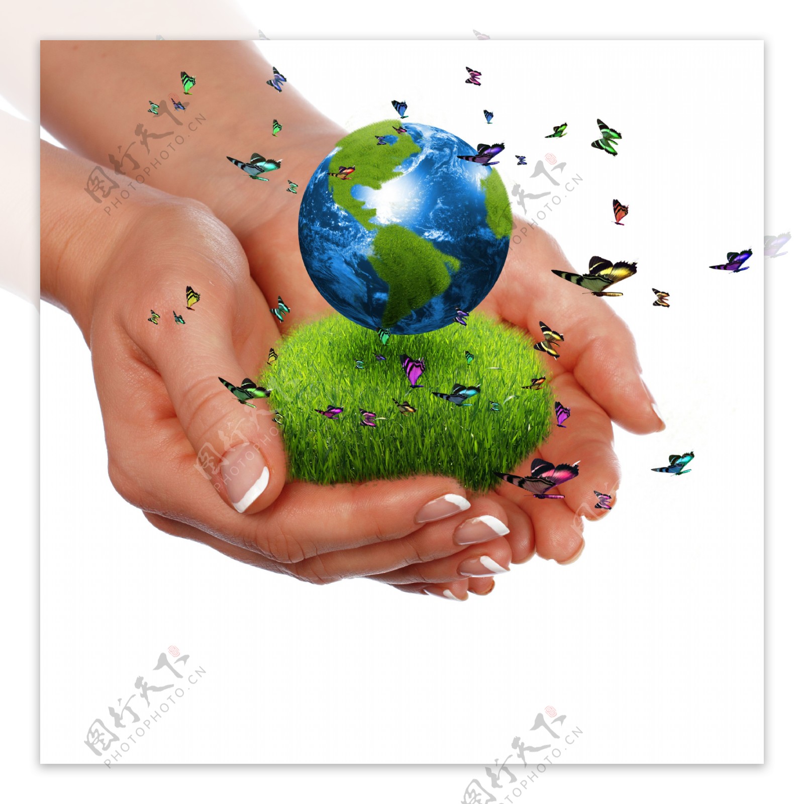 环保地球绿色高清图片