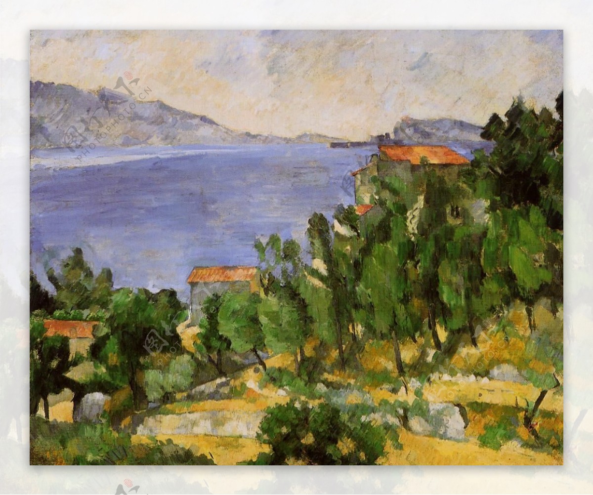 PaulCzanne0293法国画家保罗塞尚paulcezanne后印象派新印象派人物风景肖像静物油画装饰画