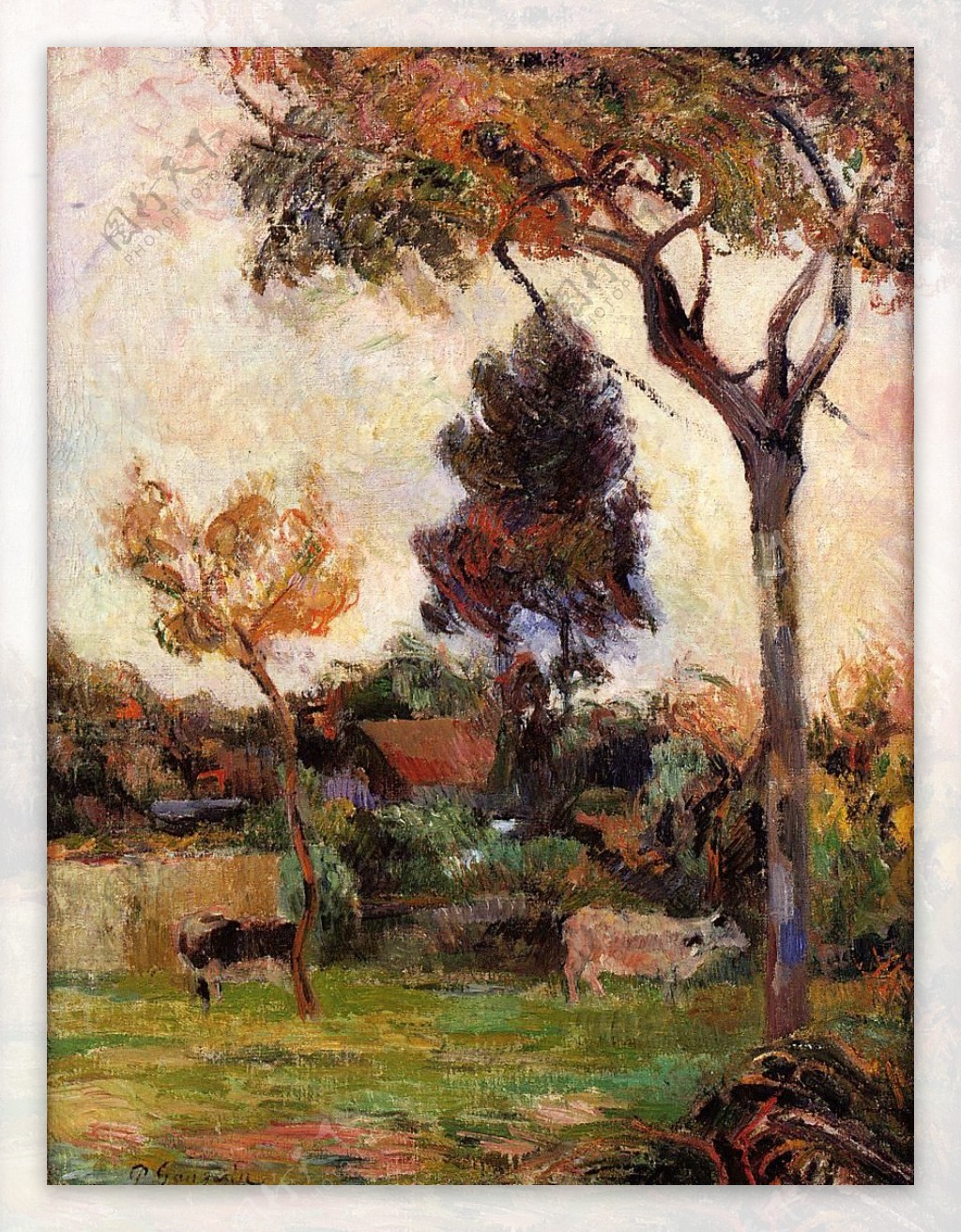 PaulGauguin0277法国画家保罗高更paulgauguin后印象主义风景人物田园自然静物油画装饰画