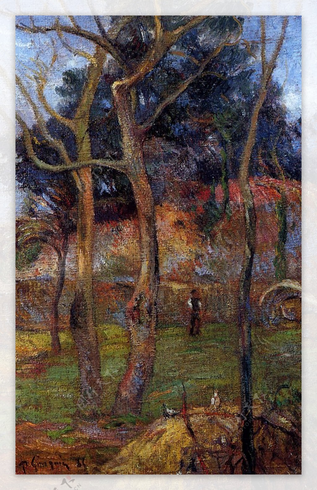 PaulGauguin0077法国画家保罗高更paulgauguin后印象主义风景人物田园自然静物油画装饰画