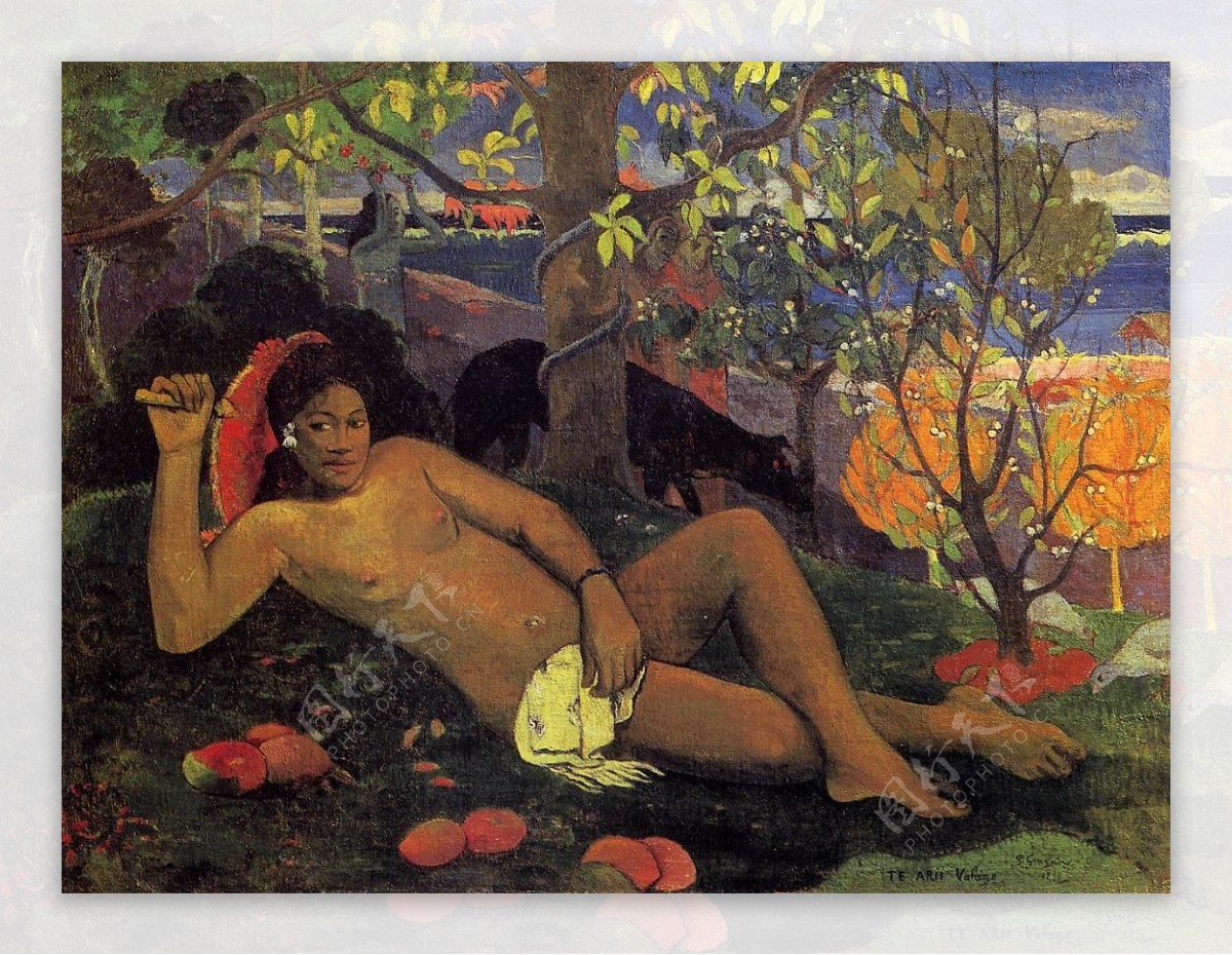 PaulGauguin0236法国画家保罗高更paulgauguin后印象主义风景人物田园自然静物油画装饰画