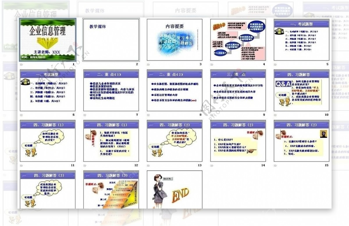 PPT教学培训