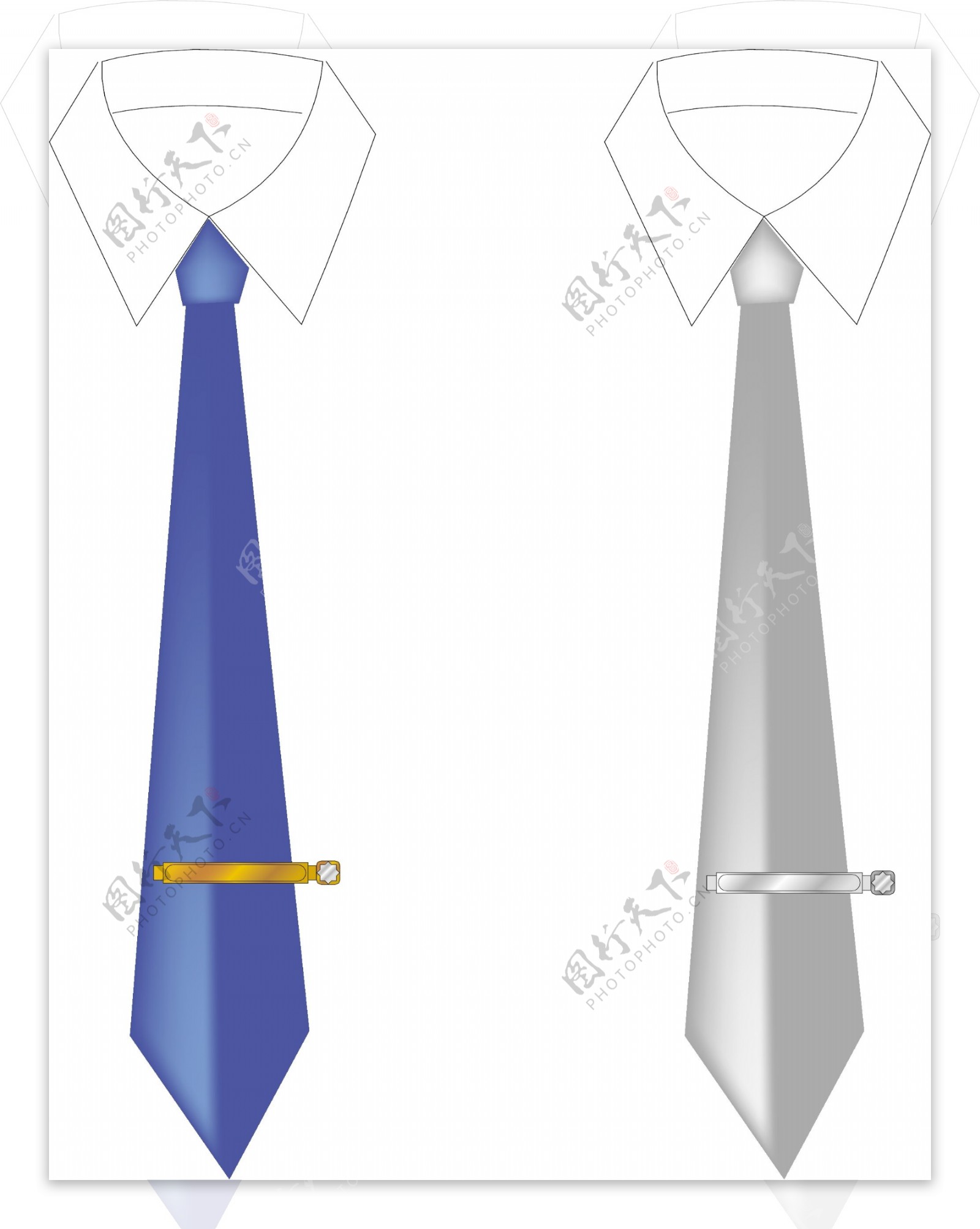 vi设计模板综合类领带图片