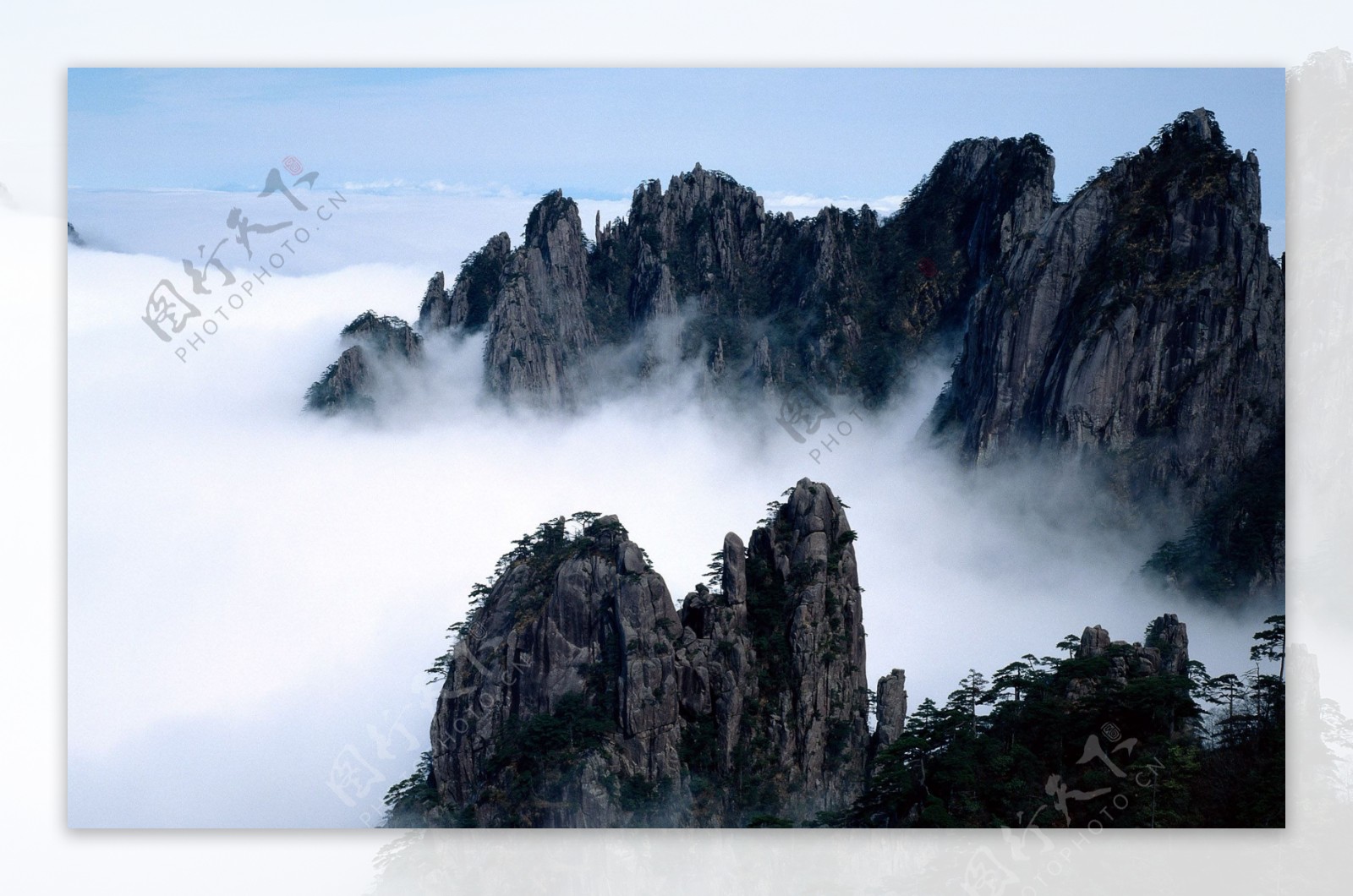 山水云风景