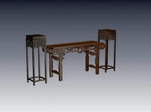 中式桌子3d模型桌子图片42