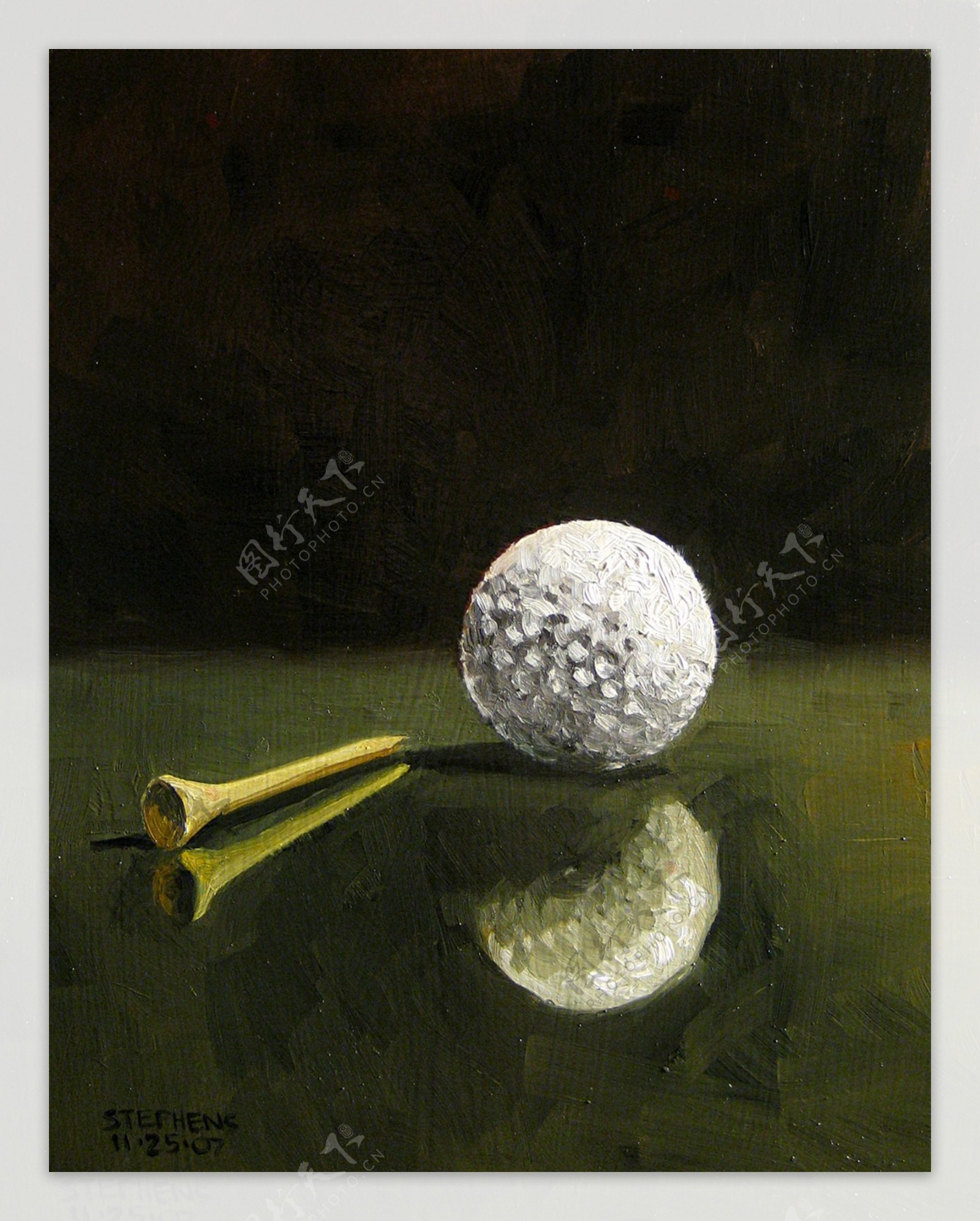 高尔夫艺术图片