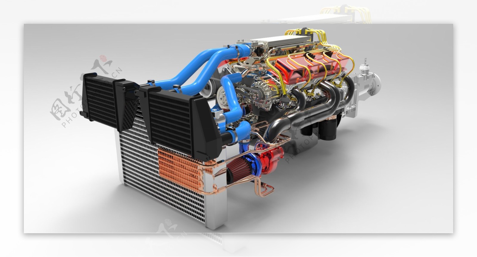 下载350雪佛兰V8双涡轮增压