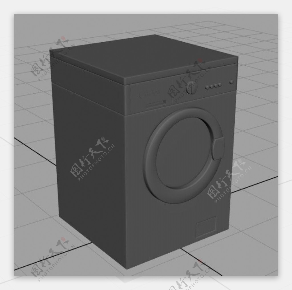 洗衣机3d模型