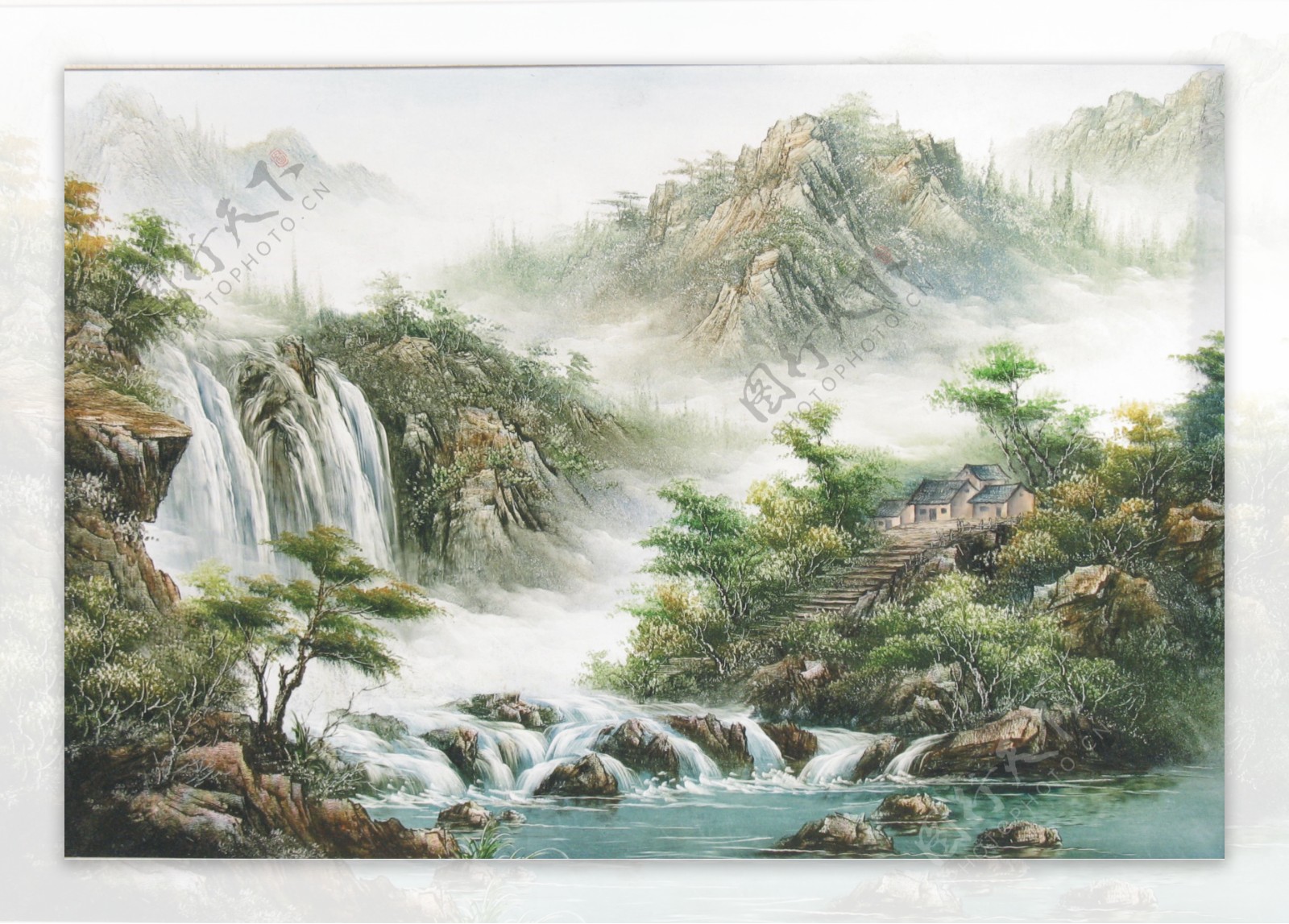 中国淡彩画