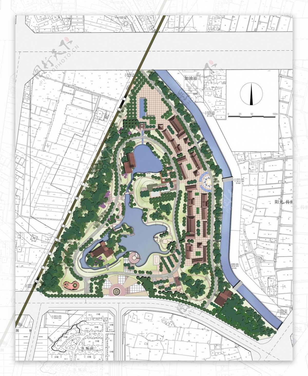 城市公园规划图