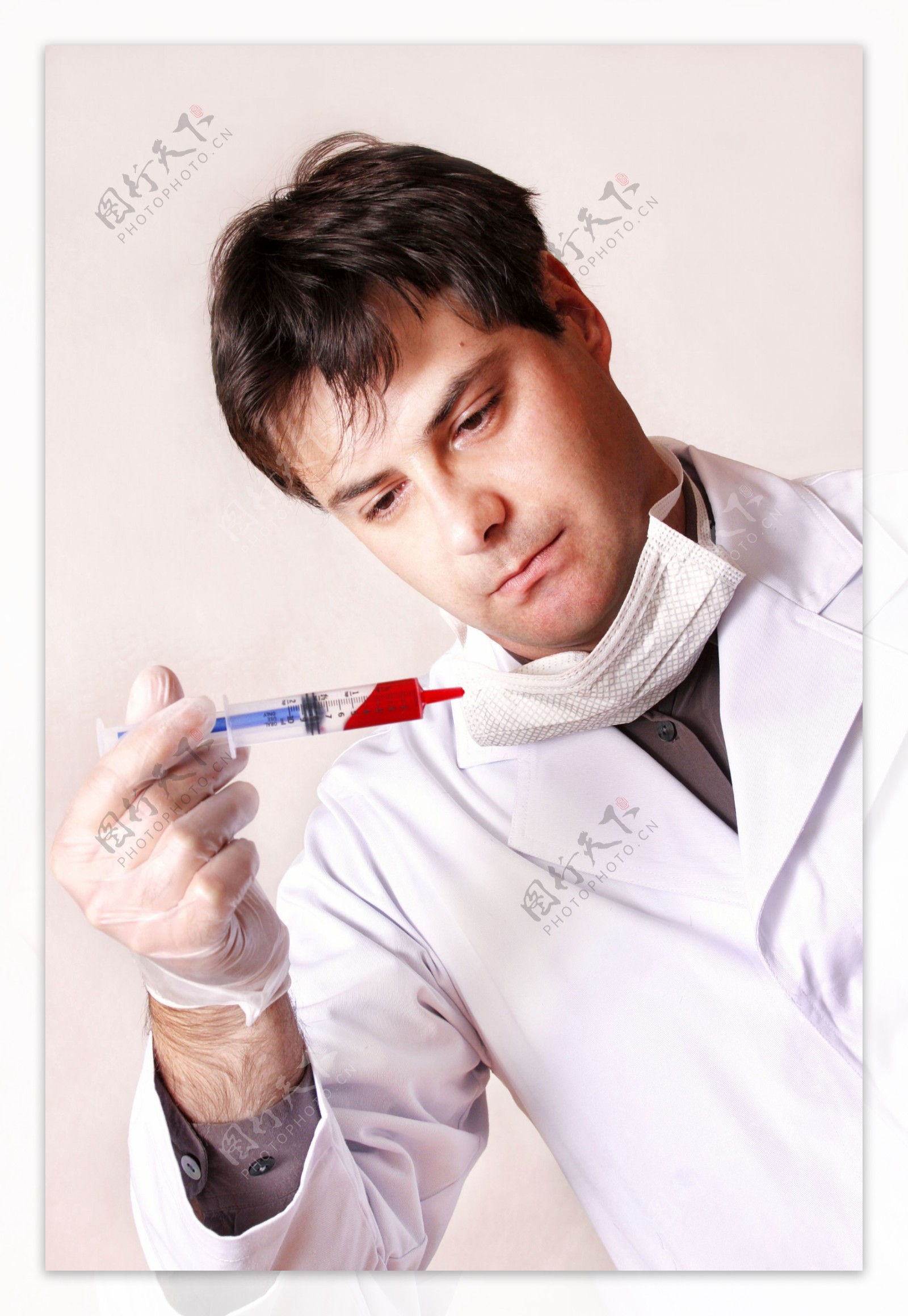 医疗针管针筒打针注射注射器医生