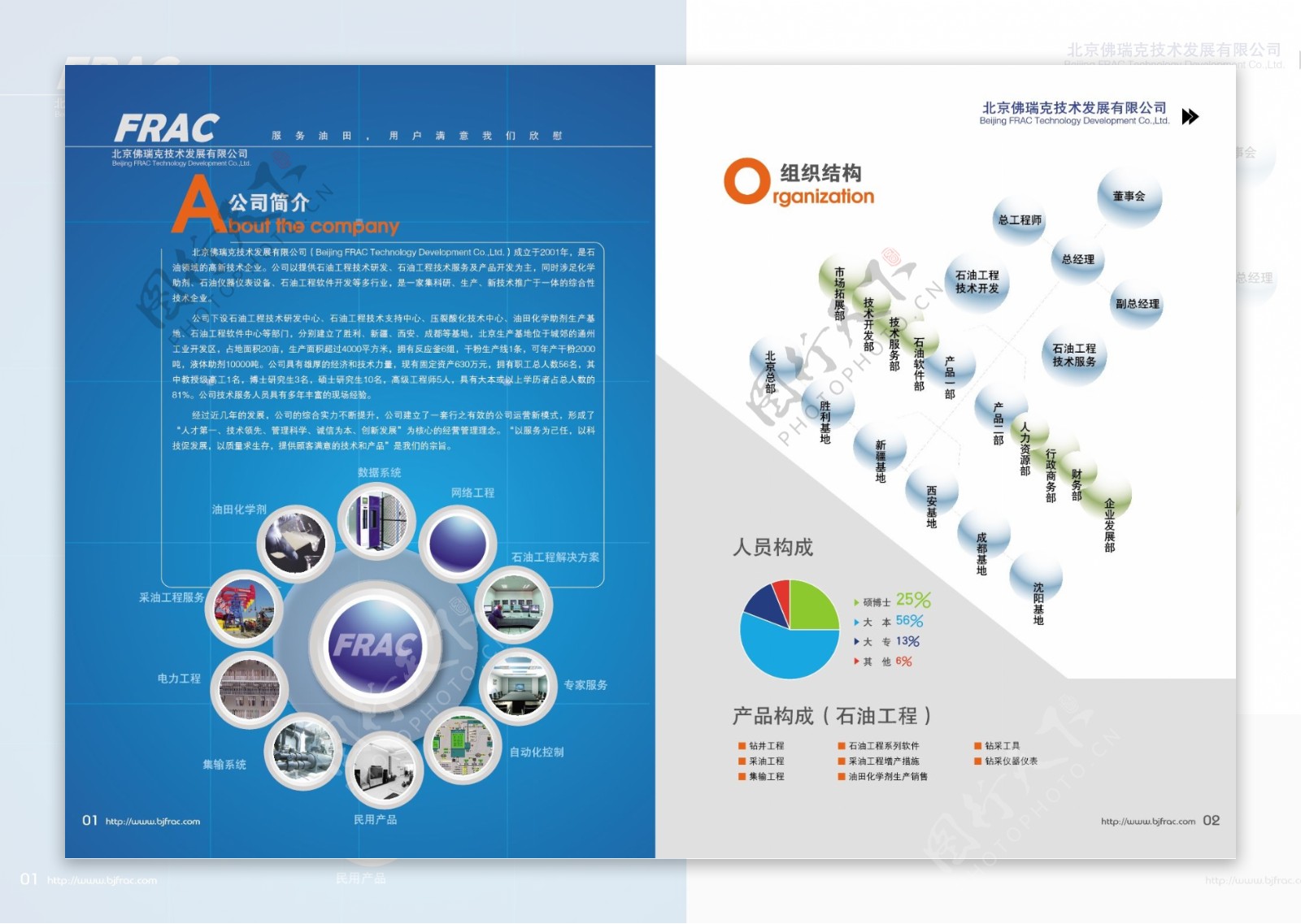 公司简介与组织结构图图片