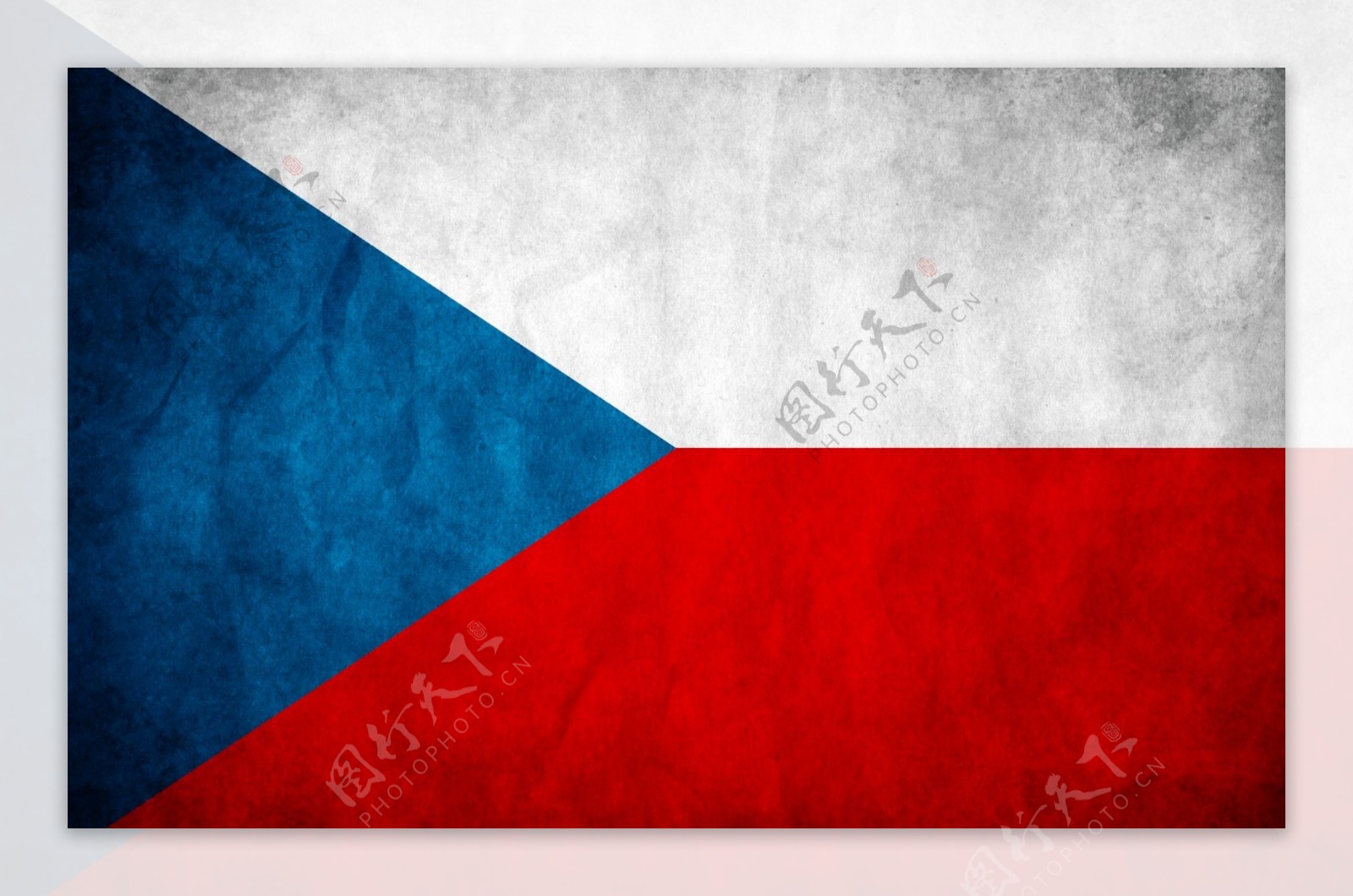 捷克国旗图片