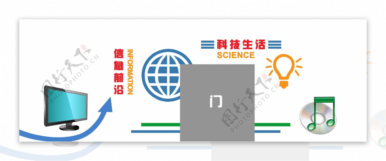 校园文化科技教室文化墙