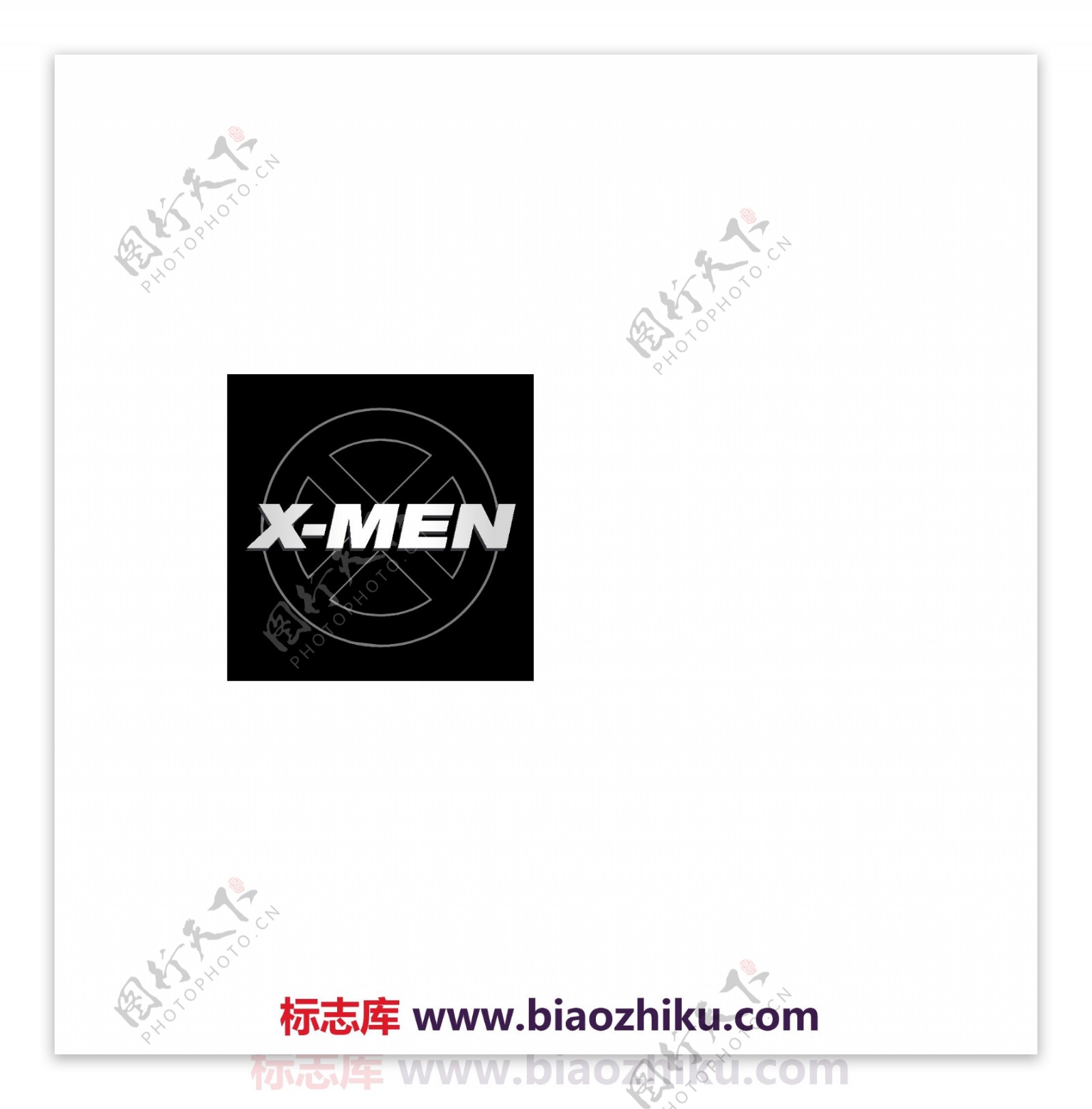 XMenlogo设计欣赏XMen好莱坞电影LOGO下载标志设计欣赏