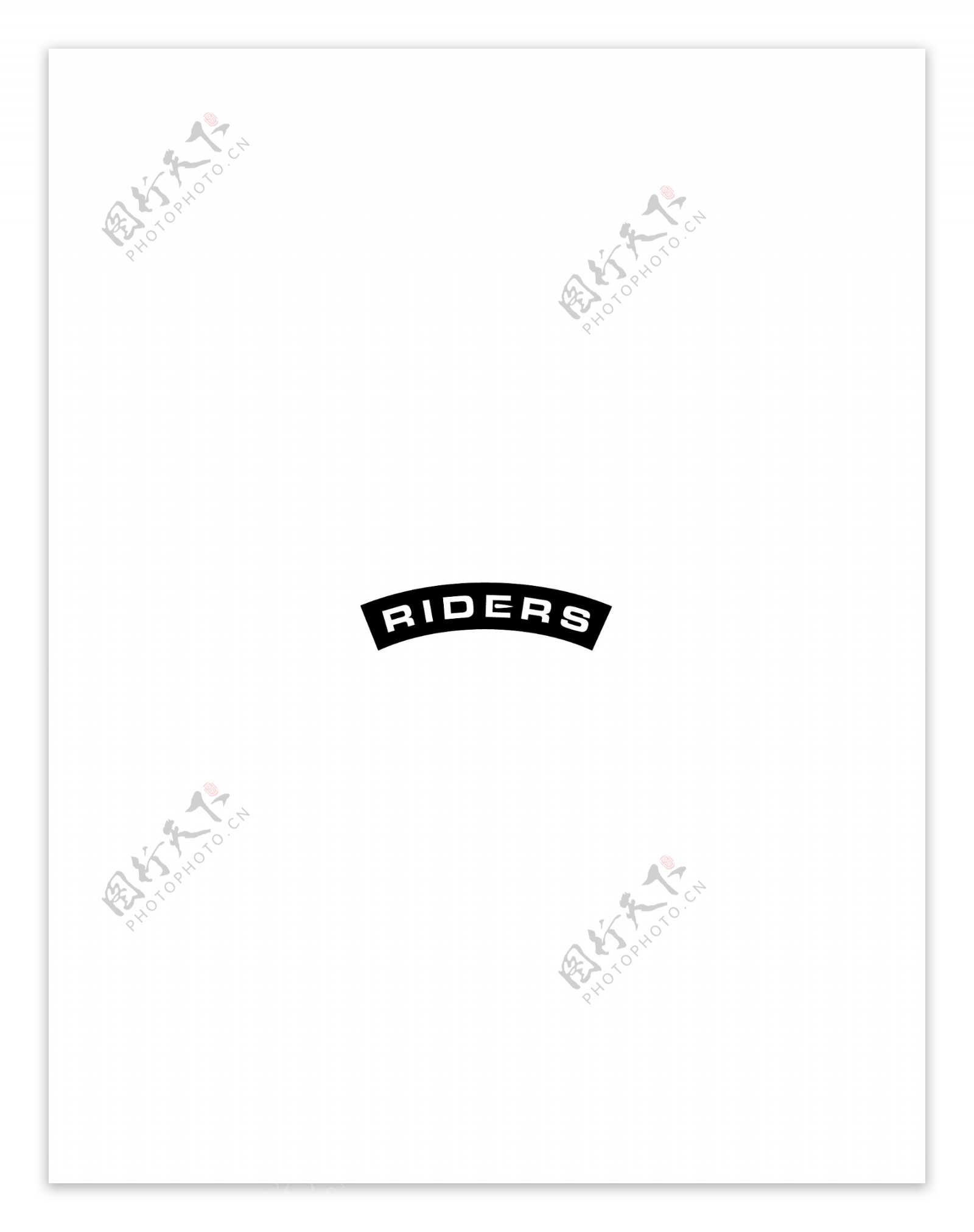 Riderslogo设计欣赏Riders名牌衣服标志下载标志设计欣赏