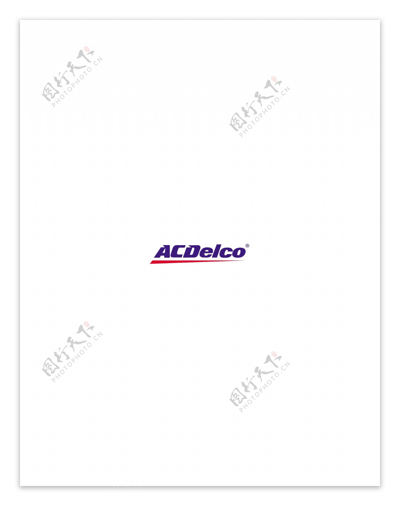 ACDelcologo设计欣赏ACDelco汽车标志大全下载标志设计欣赏