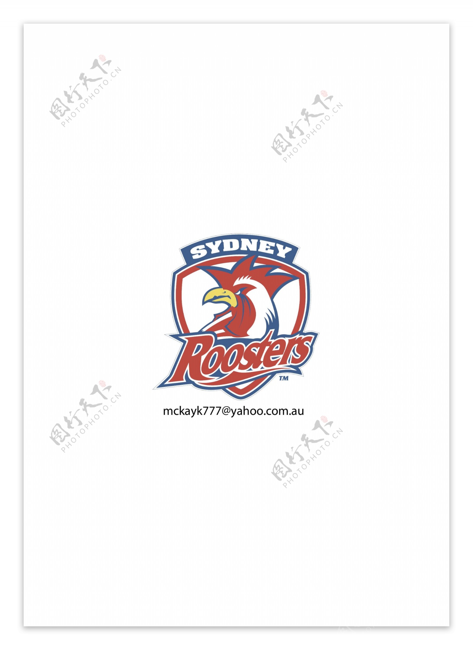 SydneyRoosterslogo设计欣赏SydneyRoosters体育LOGO下载标志设计欣赏