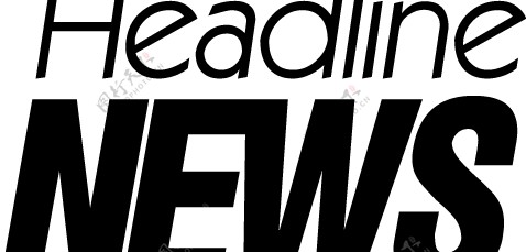 HeadlineNews2logo设计欣赏头条新闻2标志设计欣赏