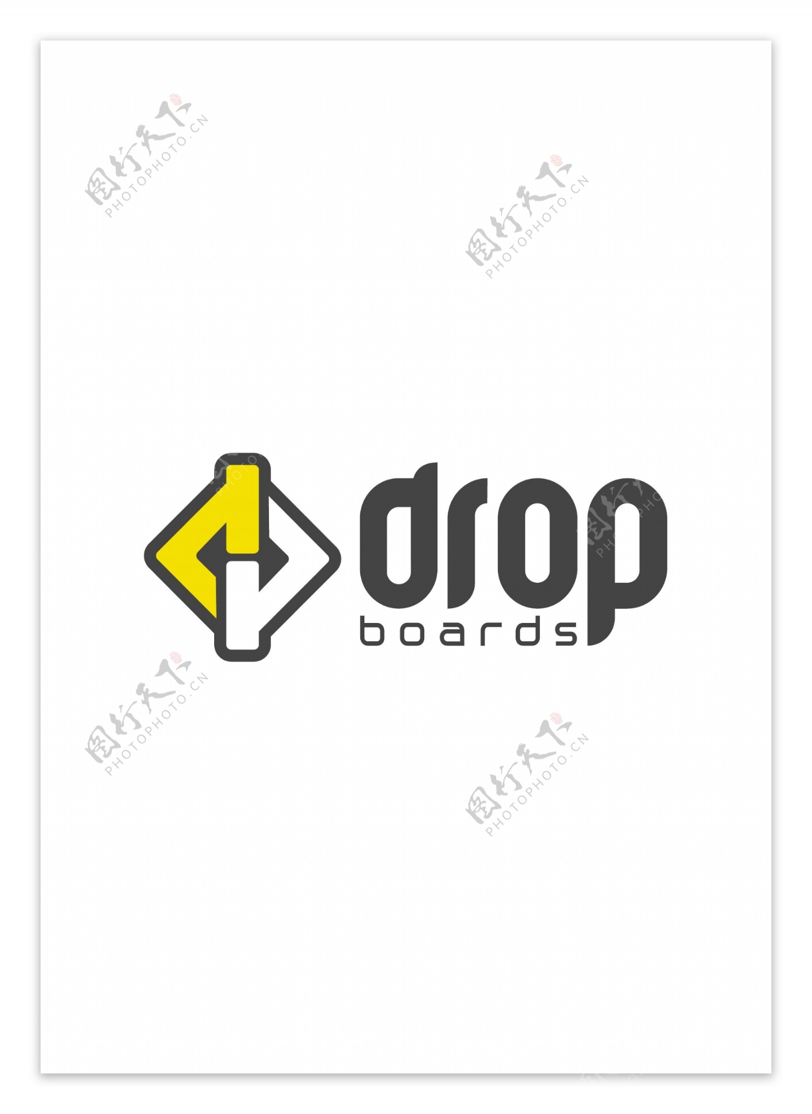 DropBoardslogo设计欣赏DropBoards体育比赛标志下载标志设计欣赏