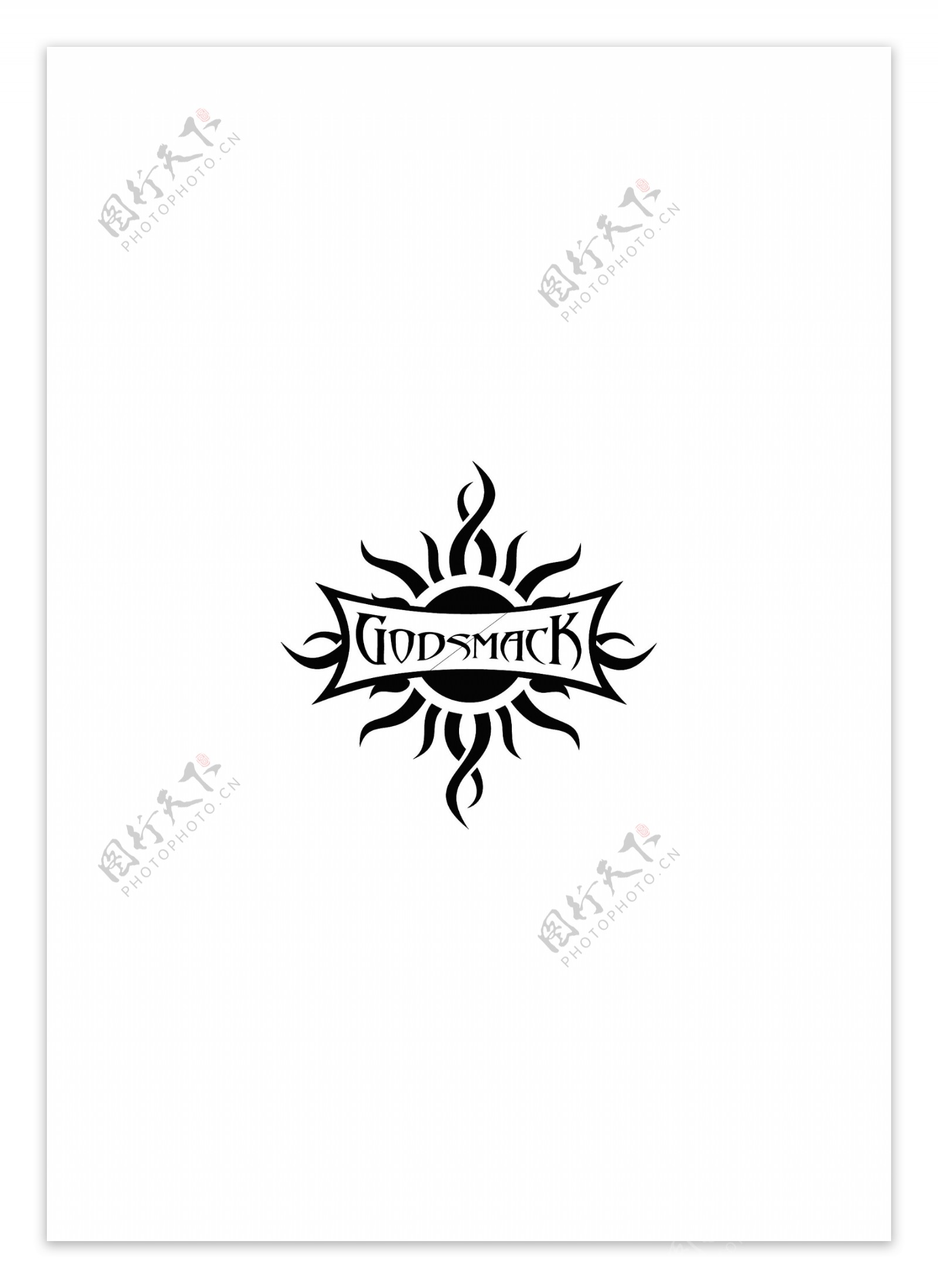 GodsmackSunlogo设计欣赏GodsmackSun音乐公司标志下载标志设计欣赏