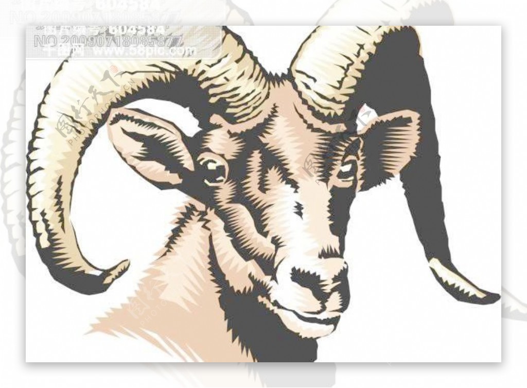 羊头标志