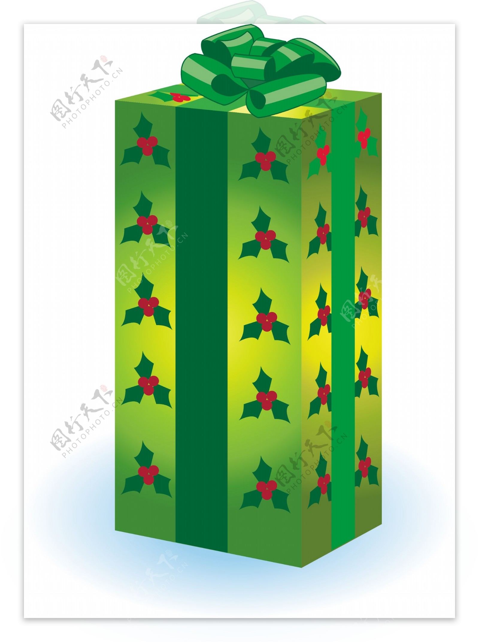 韩国圣诞节礼盒AI矢量图050