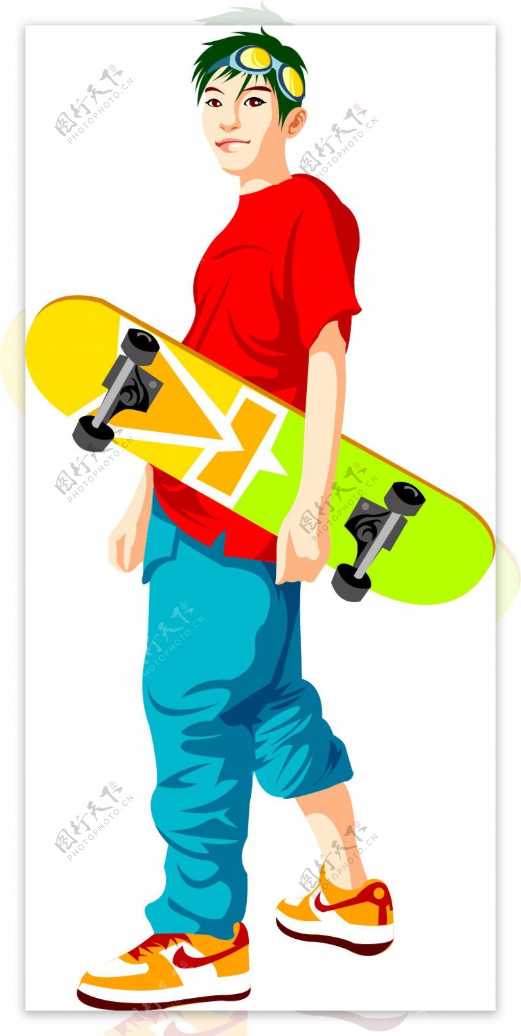 滑板青年