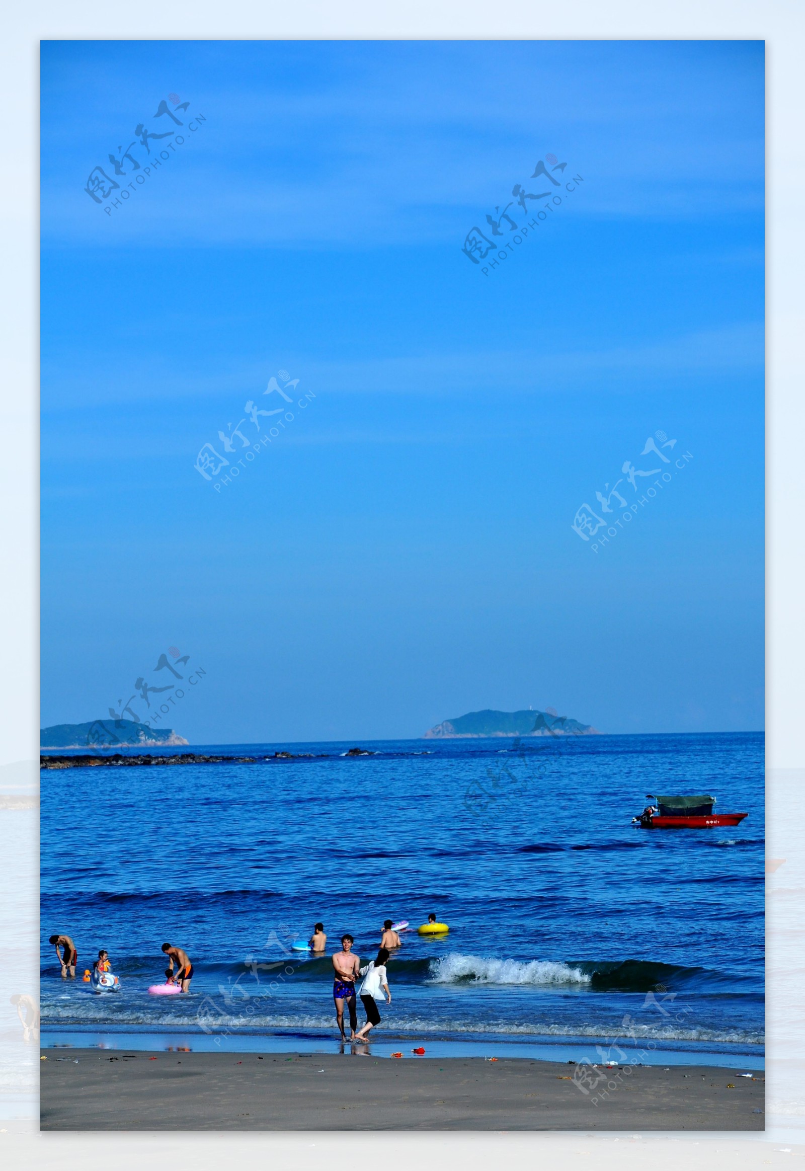 海滩风景图片