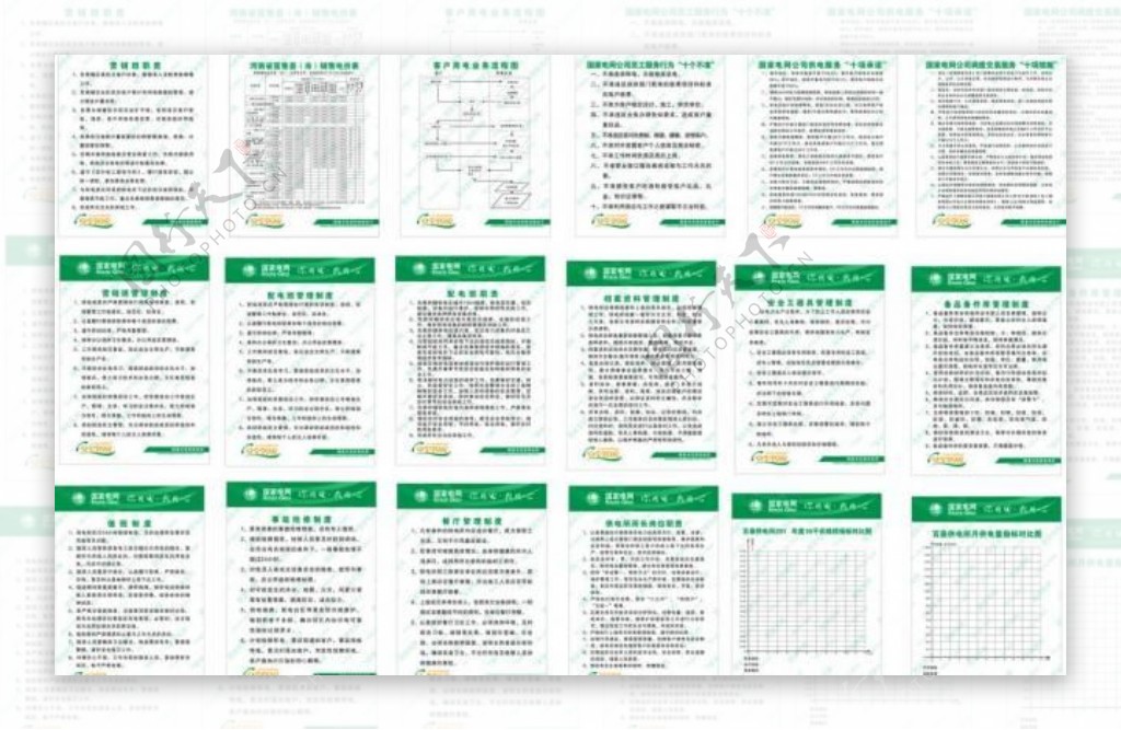 国家电网制度牌图片