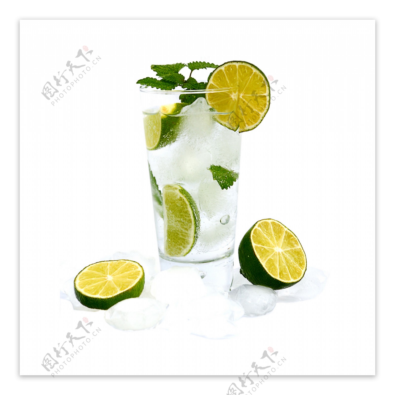 果汁和柠檬图片