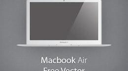 MacBookAir免费矢量