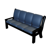 3D沙发长椅模型