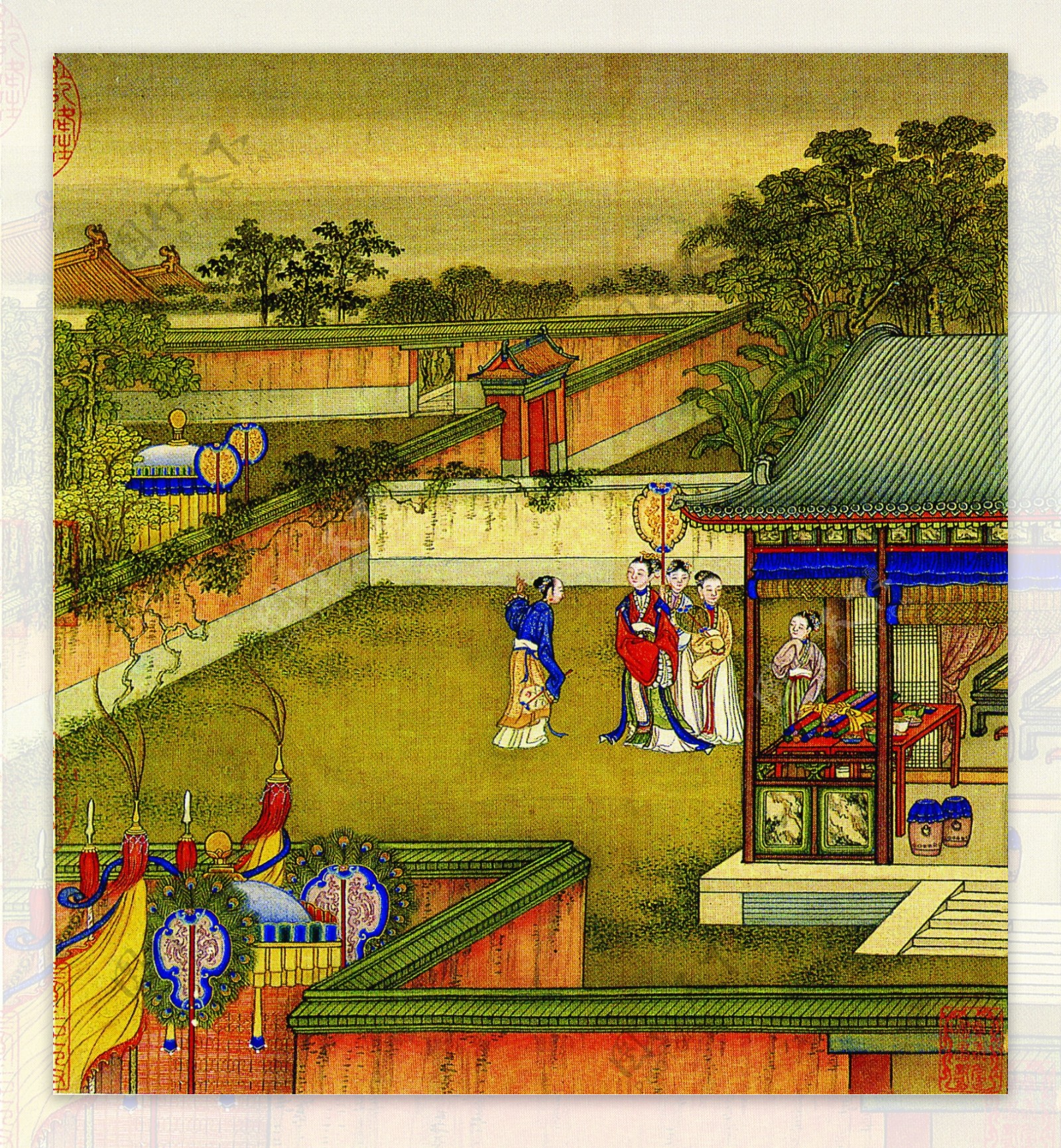中国古典艺术画